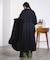 PLEATED SKIRT MIX FABRIC S/S SHIRT DRESS