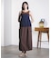 THOUSAND MILE x GENE HEAVENS CAMI AND WIDE PANTS SET UP