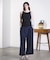 THOUSAND MILE x GENE HEAVENS CAMI AND WIDE PANTS SET UP