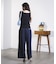 THOUSAND MILE x GENE HEAVENS CAMI AND WIDE PANTS SET UP
