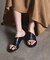 LE VERNIS TOE RING SANDALS