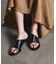 LE VERNIS TOE RING SANDALS