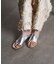 LE VERNIS TOE RING SANDALS