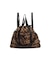 CONTROL FREAK NYLON 3WAY SQUARE TOTE LEOPARD