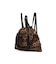 CONTROL FREAK NYLON 3WAY SQUARE TOTE LEOPARD