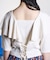 RAFFLE LACE UP TOP