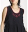 INDIA IS BEAUTIFUL & ROSE BUD Black Dress