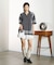 INDIA IS BEAUTIFUL & ROSE BUD Short-Sleeve Printed Shirt