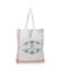 INDIA IS BEAUTIFUL & ROSE BUD Embroidered Tote Bag