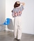 FLOWER PRINT SHORT SLEEVE SHIRT
