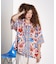 FLOWER PRINT SHORT SLEEVE SHIRT