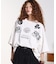 EMBROIDERY FOOTBALL TEE
