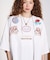 EMBROIDERY FOOTBALL TEE