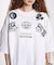 EMBROIDERY FOOTBALL TEE