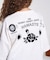 EMBROIDERY FOOTBALL TEE