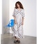 VOYAGE PRINT DRESS