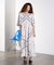 VOYAGE PRINT DRESS