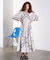 VOYAGE PRINT DRESS