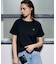 MARY QUANT BACK APPLIQUE T-SHIRT