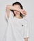 MARY QUANT BACK APPLIQUE T-SHIRT