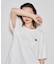 MARY QUANT BACK APPLIQUE T-SHIRT