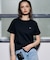 MARY QUANT BACK APPLIQUE T-SHIRT