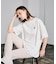 MARY QUANT BACK APPLIQUE T-SHIRT