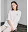 MARY QUANT BACK APPLIQUE T-SHIRT