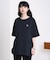 MARY QUANT BACK APPLIQUE T-SHIRT