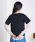 MARY QUANT BACK APPLIQUE T-SHIRT