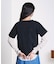 MARY QUANT BACK APPLIQUE T-SHIRT