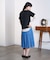 MARY QUANT BACK APPLIQUE T-SHIRT
