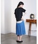 MARY QUANT BACK APPLIQUE T-SHIRT