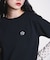 MARY QUANT BACK APPLIQUE T-SHIRT