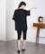 MARY QUANT BACK APPLIQUE T-SHIRT