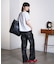 MARY QUANT BACK APPLIQUE T-SHIRT