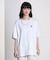MARY QUANT BACK APPLIQUE T-SHIRT