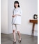 MARY QUANT BACK APPLIQUE T-SHIRT