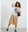 REGIMENTAL STRIPE SKIRT GRAPHIC DRESS