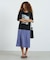 REGIMENTAL STRIPE SKIRT GRAPHIC DRESS