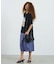 REGIMENTAL STRIPE SKIRT GRAPHIC DRESS