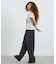 LACE SLEEVE GRAPHIC TOP