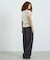 LACE SLEEVE GRAPHIC TOP