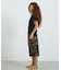 LACE SLEEVE GRAPHIC TOP