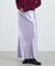 SATIN LONG SKIRT