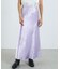 SATIN LONG SKIRT