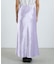 SATIN LONG SKIRT