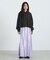 SATIN LONG SKIRT