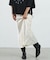 SATIN LONG SKIRT