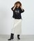 SATIN LONG SKIRT